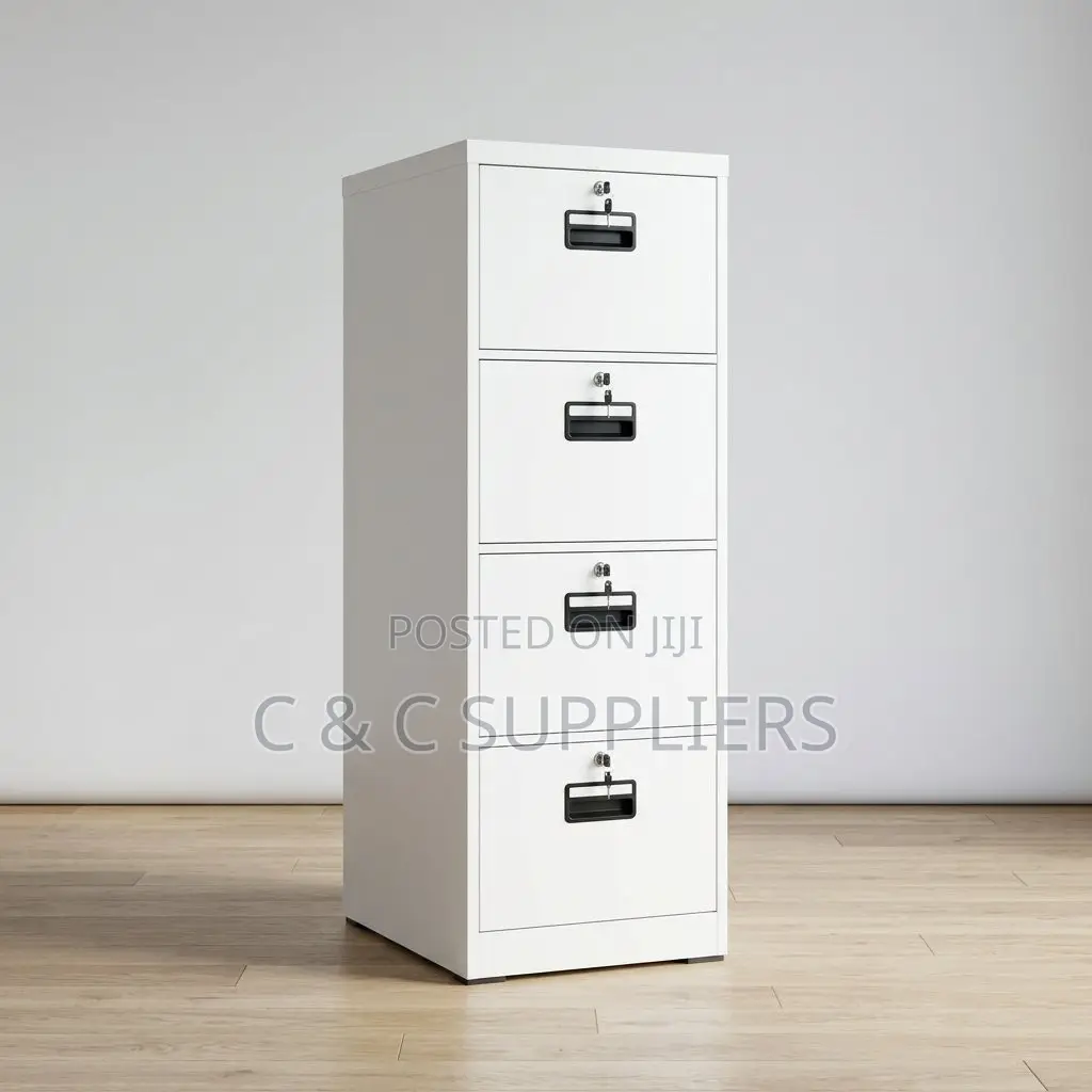 4-Drawer Filling Cabinet With Each Key
