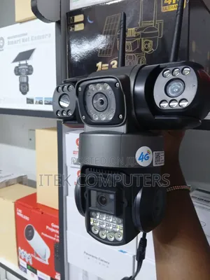 Triple-Lens 4G CCTV Camera for Homes, Shops and Businesses