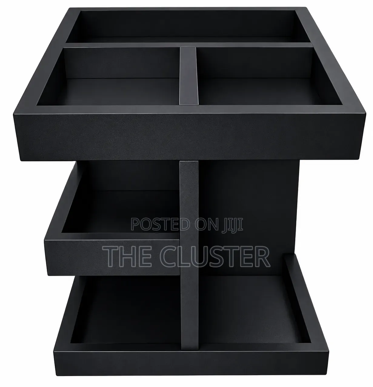 *3-Tier Rotating Wooden Makeup/Cosmetics/Perfume Organizer