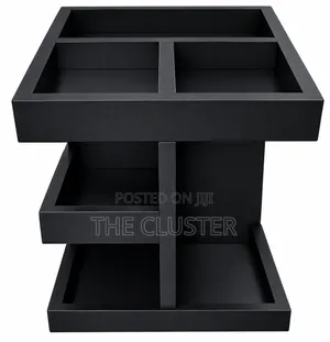 *3-Tier Rotating Wooden Makeup/Cosmetics/Perfume Organizer
