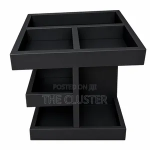 *3-Tier Rotating Wooden Makeup/Cosmetics/Perfume Organizer