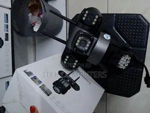 Night Vision 4G Triple-Lens CCTV for Outdoor Nighttime Monitoring