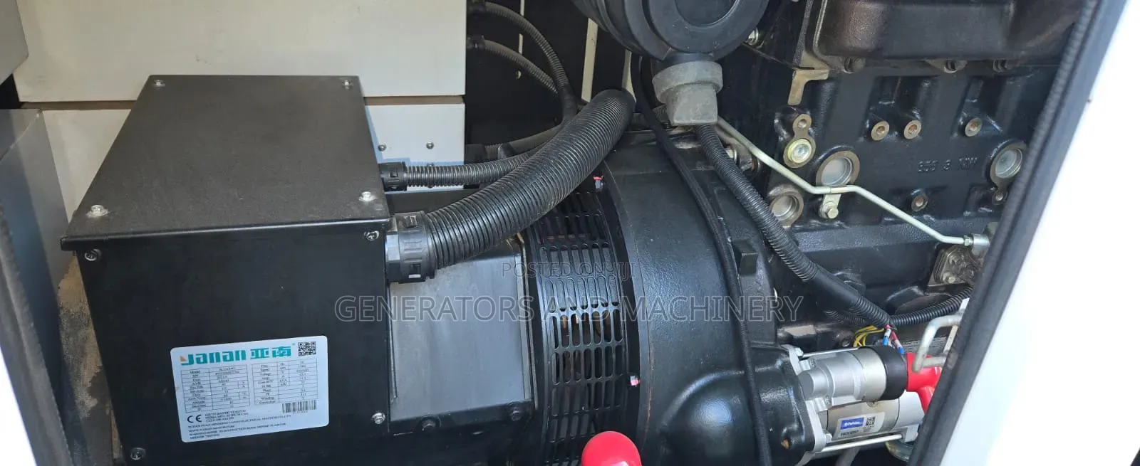 Clean Ex Uk Generator 30kva With Perkins Engine