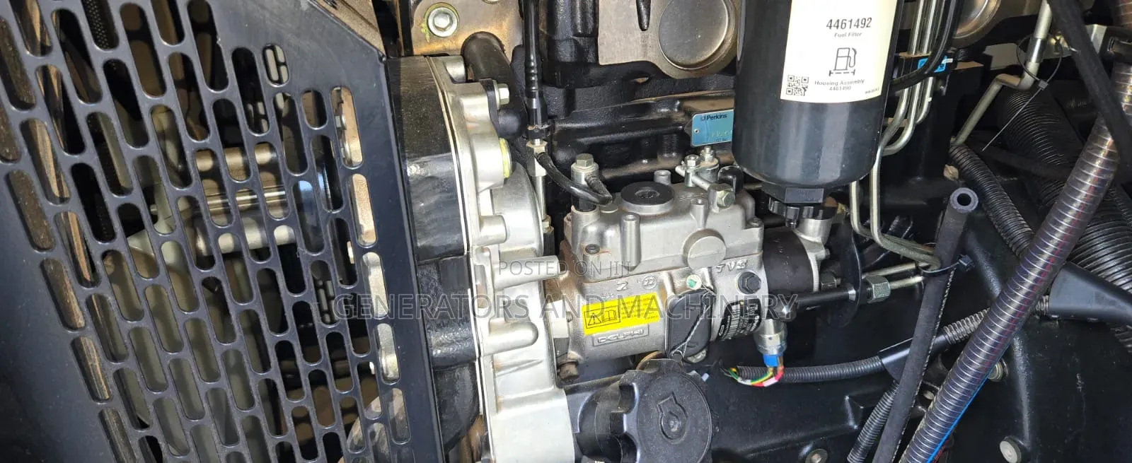 Clean Ex Uk Generator 30kva With Perkins Engine
