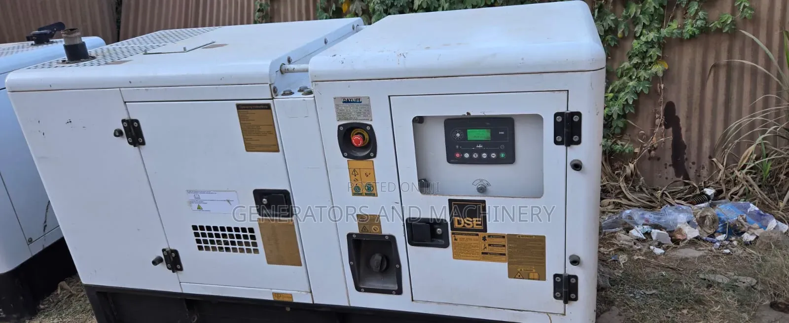 Clean Ex Uk Generator 30kva With Perkins Engine