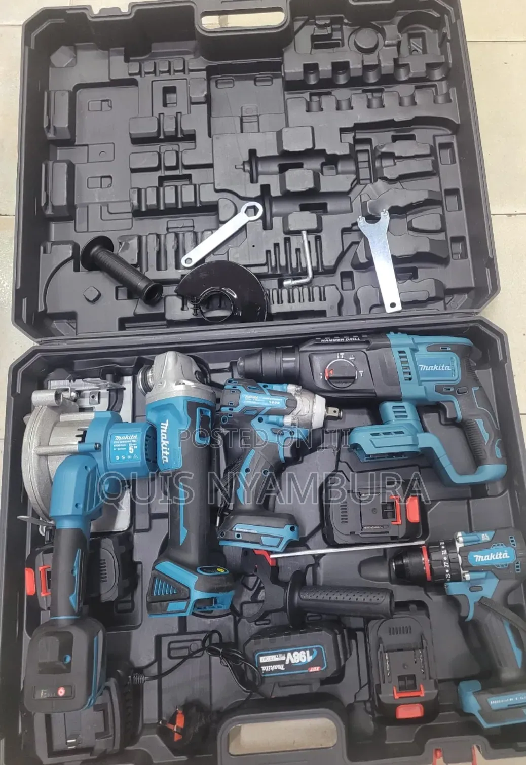 5in1 Makita Combo Set/Multi-Piece Cordless Power Tool Combo Kit