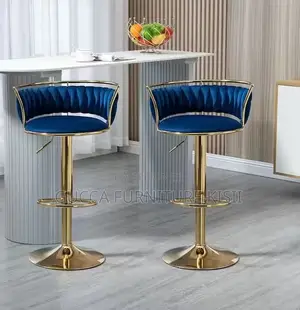 Comfy Fabricated Adjustable Swivel Counter Stool