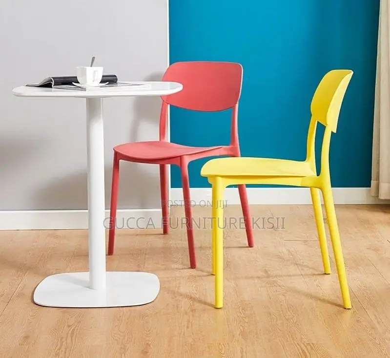 Stackable Patio Ergonomic Low Back Plastic Chair