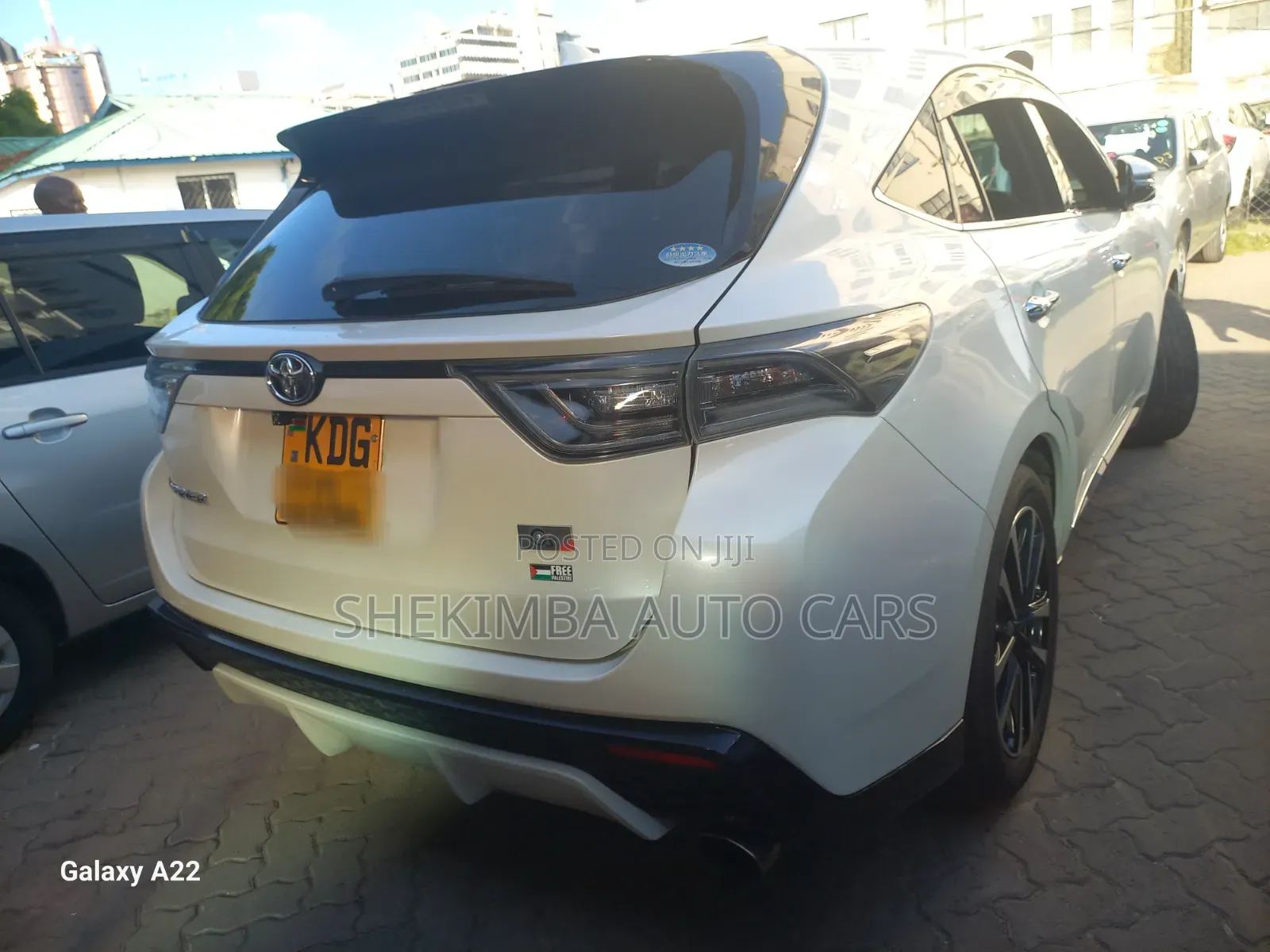 Toyota Harrier SV Premium 2014 White