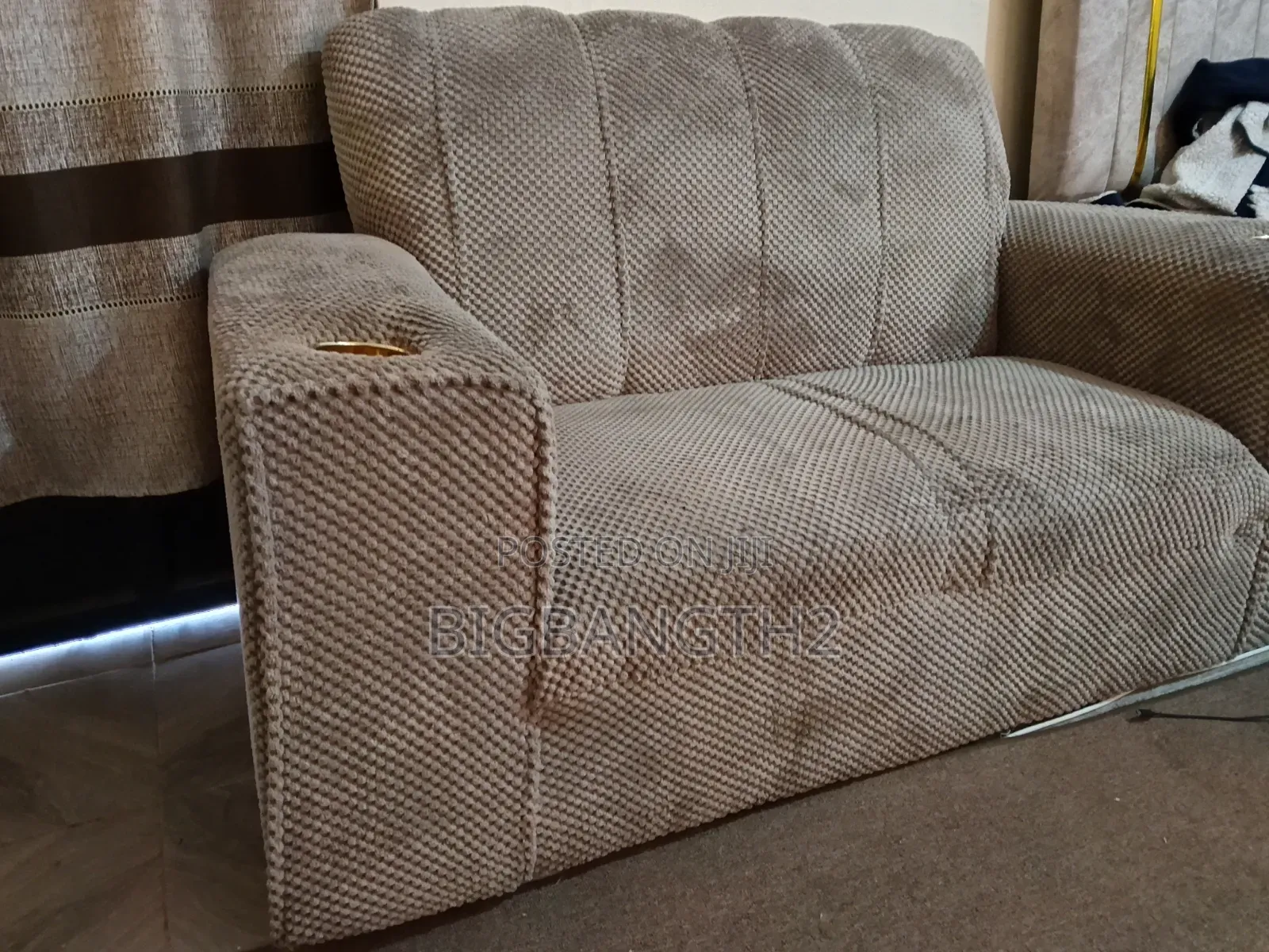 Two Seater With a Spring Cushion
