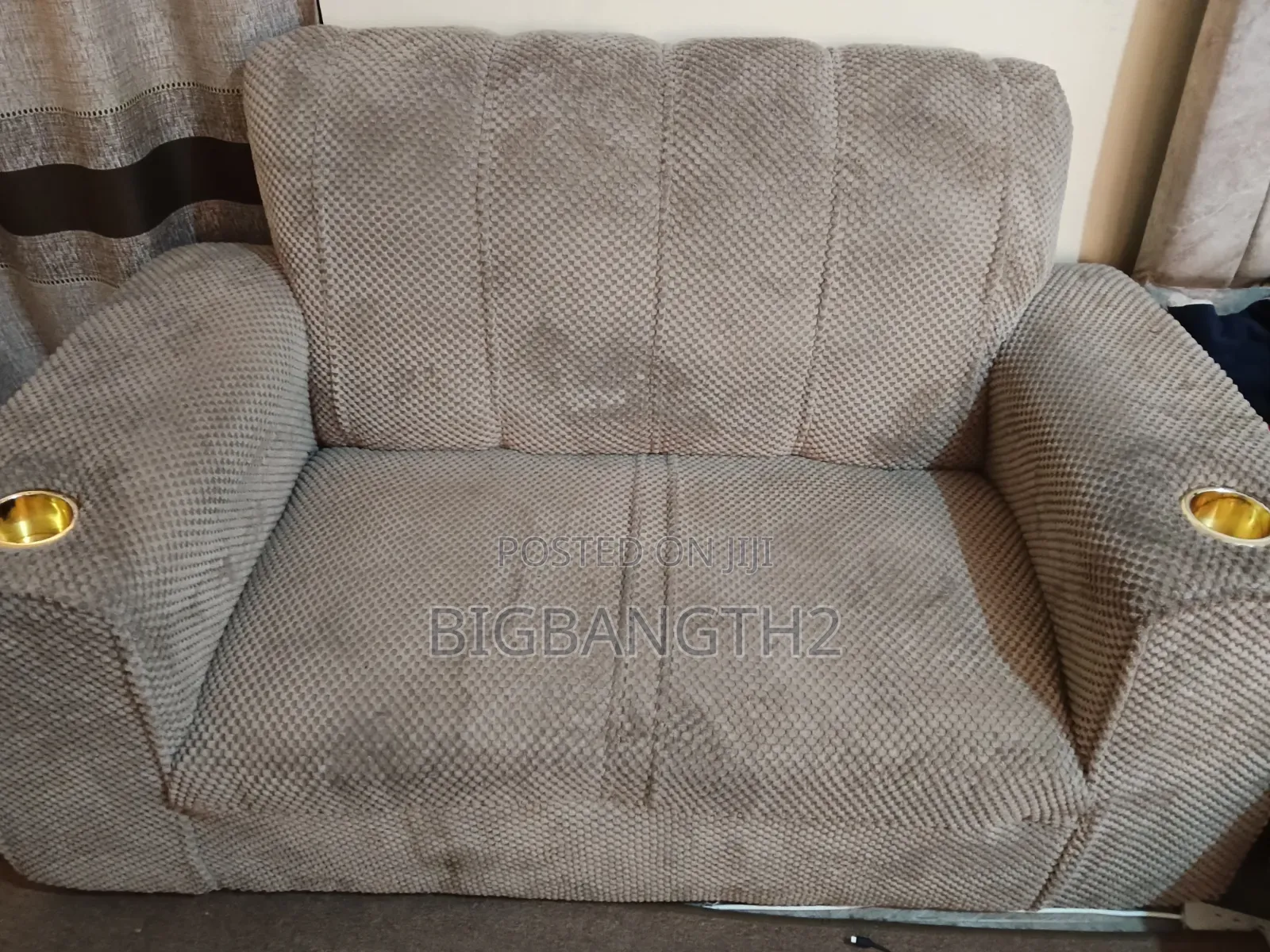 Two Seater With a Spring Cushion