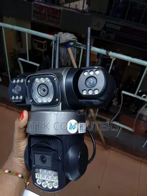 4G Triple Lens CCTV Camera for Business Premises Protection