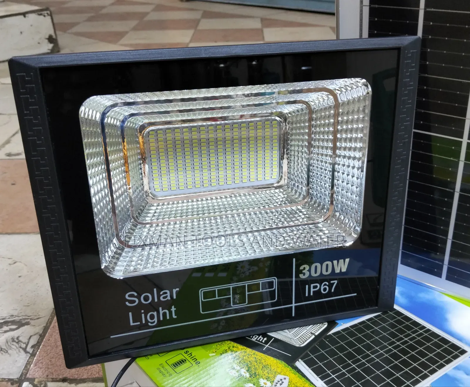 Top Farm SECURITY FLOOD LIGHT 300 Watts Both Farm and Animals Section