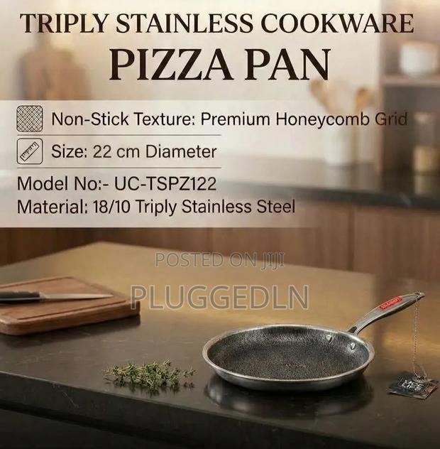 Redberry Triply Stainless Steel Pizza Pan