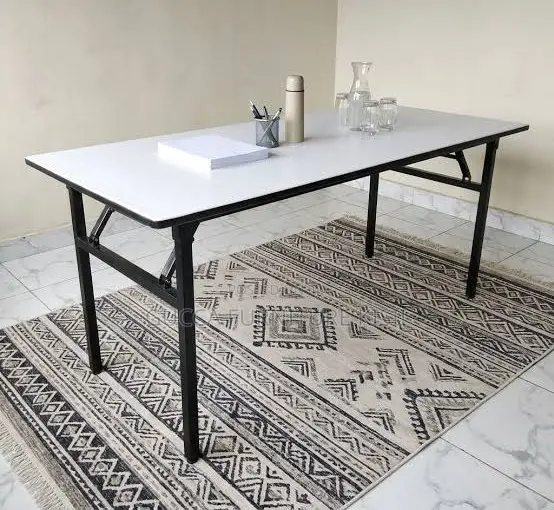 White Multipurpose Foldable 1200mm Custom Table