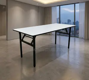 White Multipurpose Foldable 1200mm Custom Table