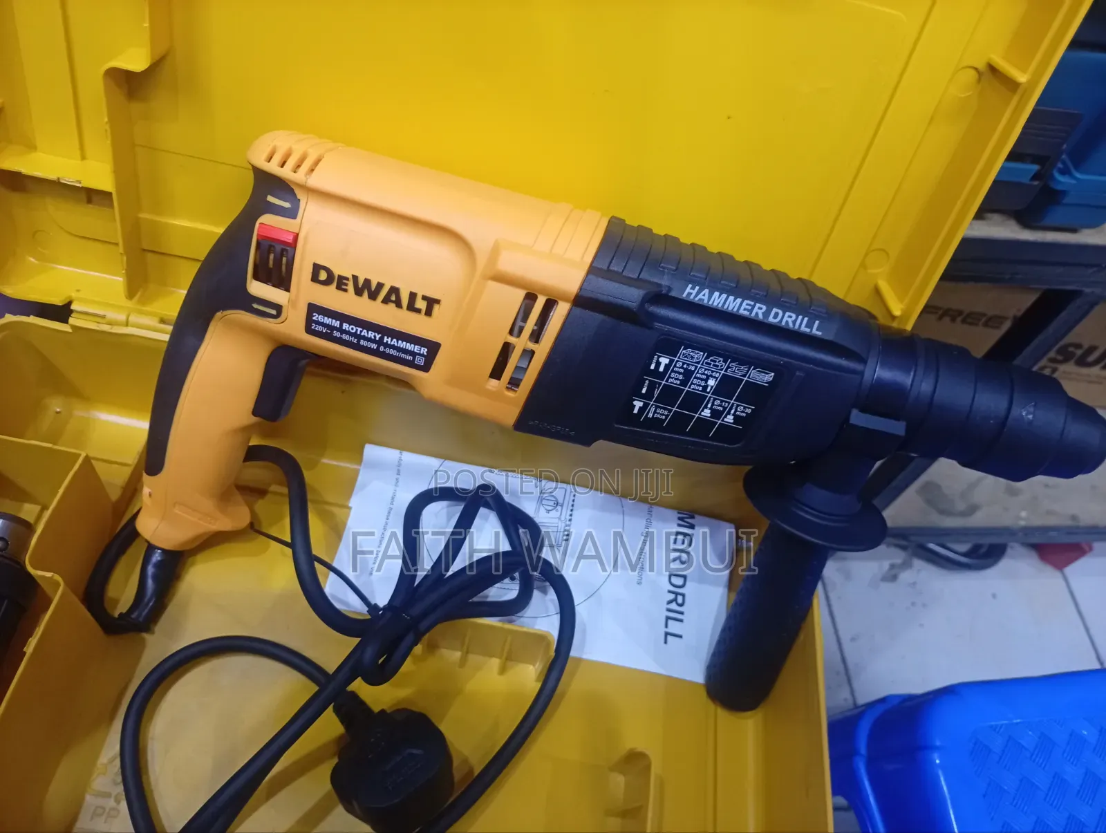 Heavy Duty DeWalt Drilling Machine Rotary Hammer