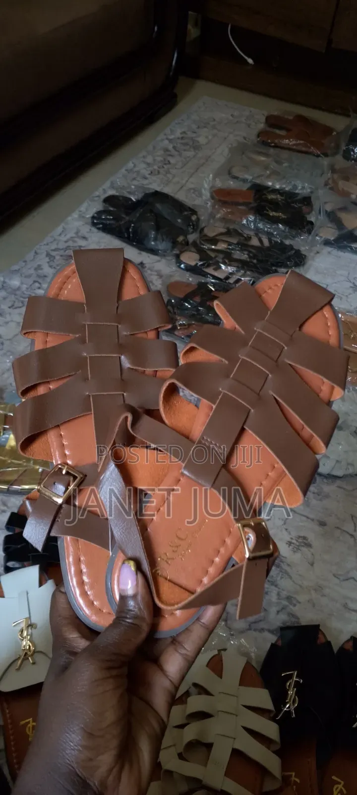 Leather Sandals Good Quality and Very Classy