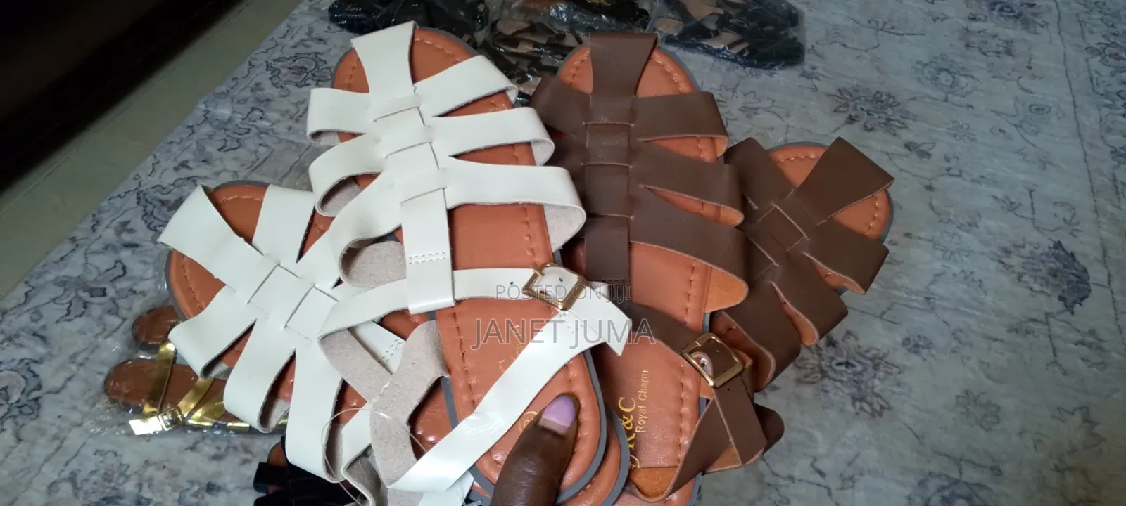 Leather Sandals Good Quality and Very Classy