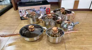Marwa Yemetel (Or Yemitei) 12-Piece Stainless Steel Cookware Set
