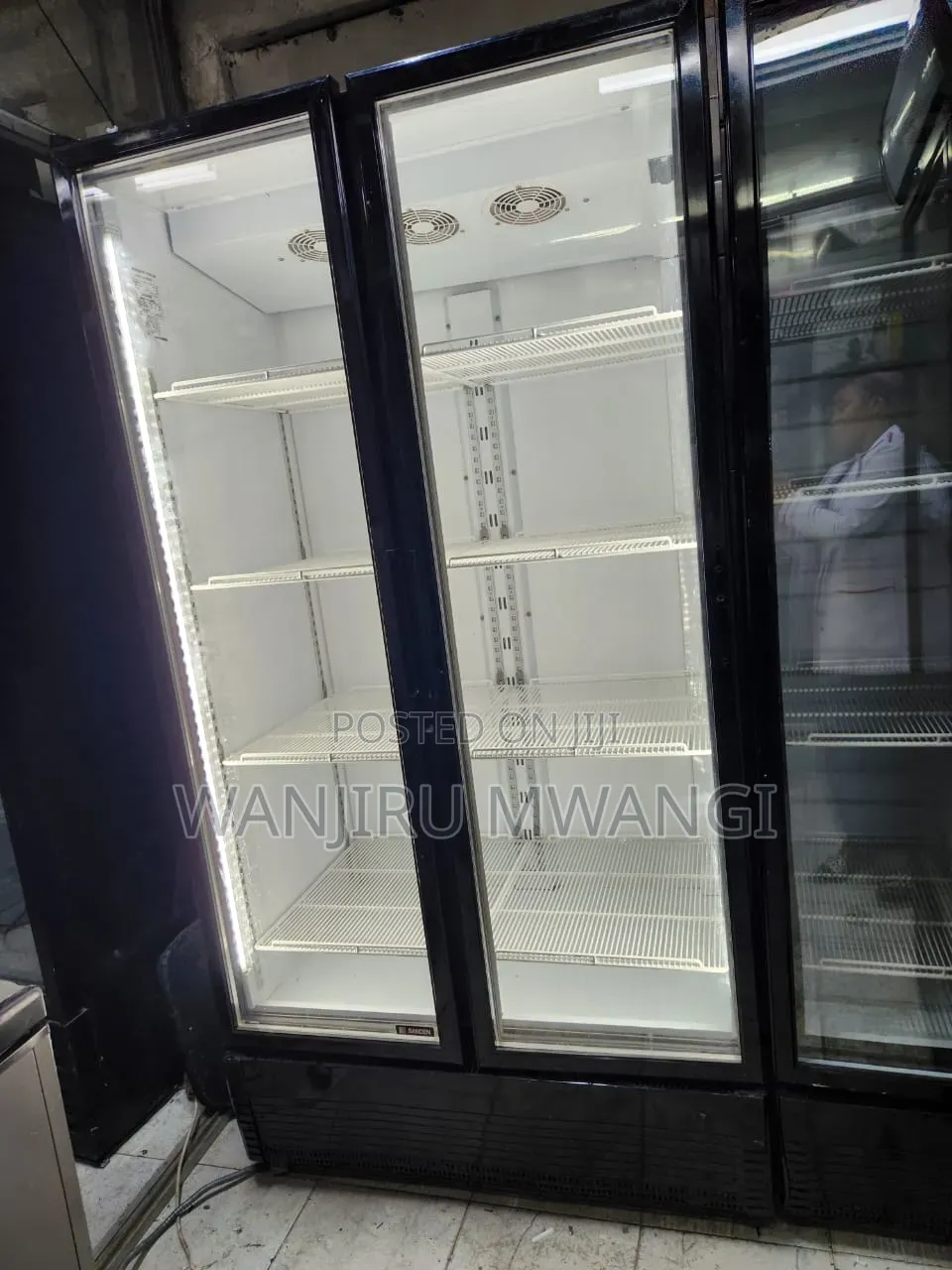Twin Door Display Fridge (Chiller ) Fridge