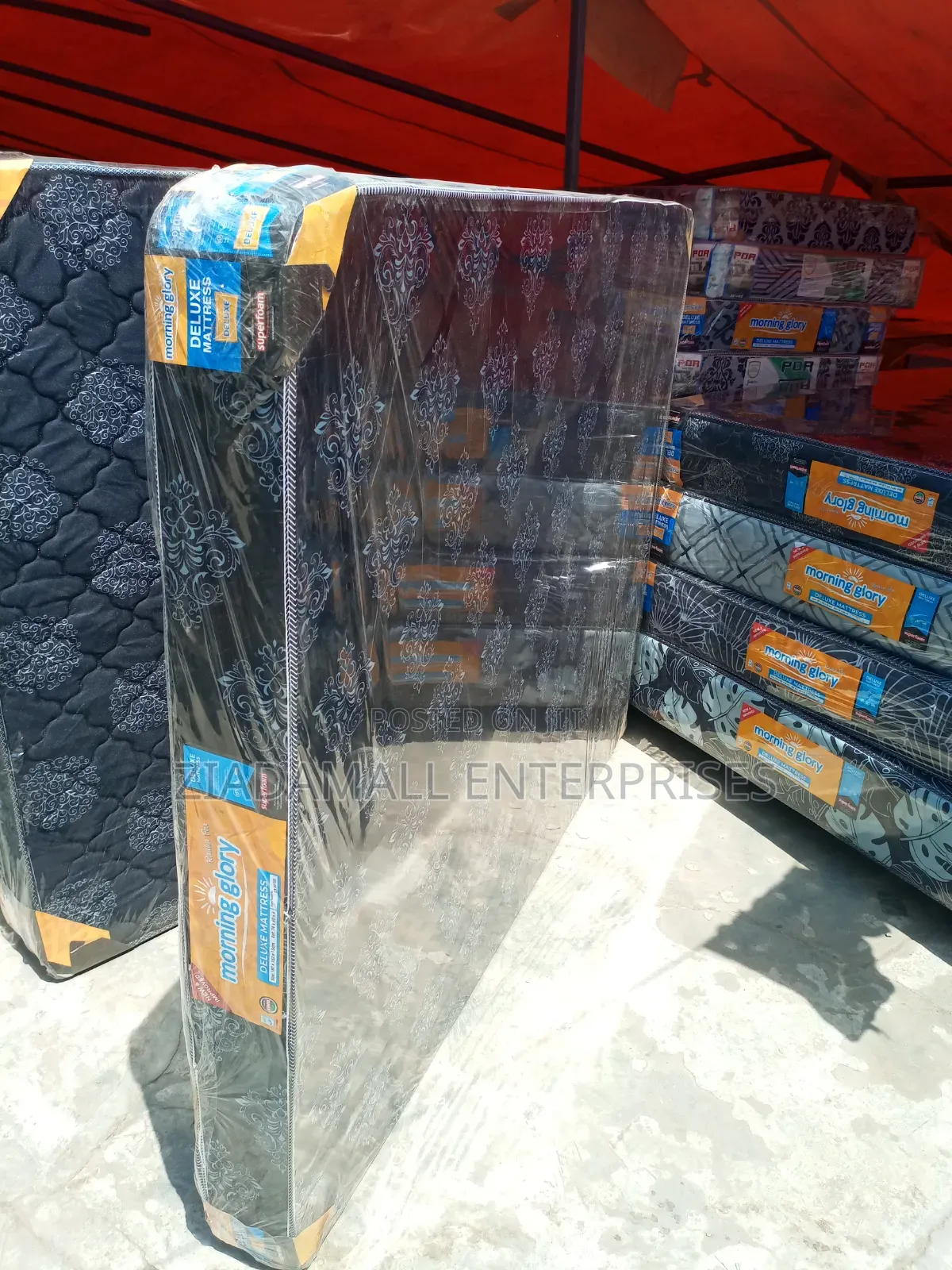 Morning Glory Mattress 4.5 by 6 - 6 Inch Plain - Quality