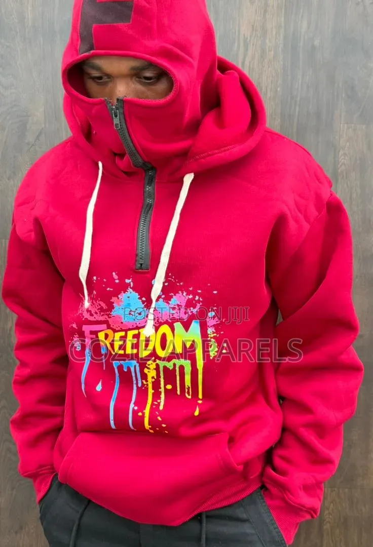 Balaclava Half-Zip Hoodies