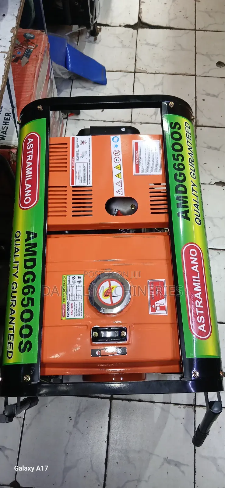 Astramilano Diesel Generator Amdg 6500s