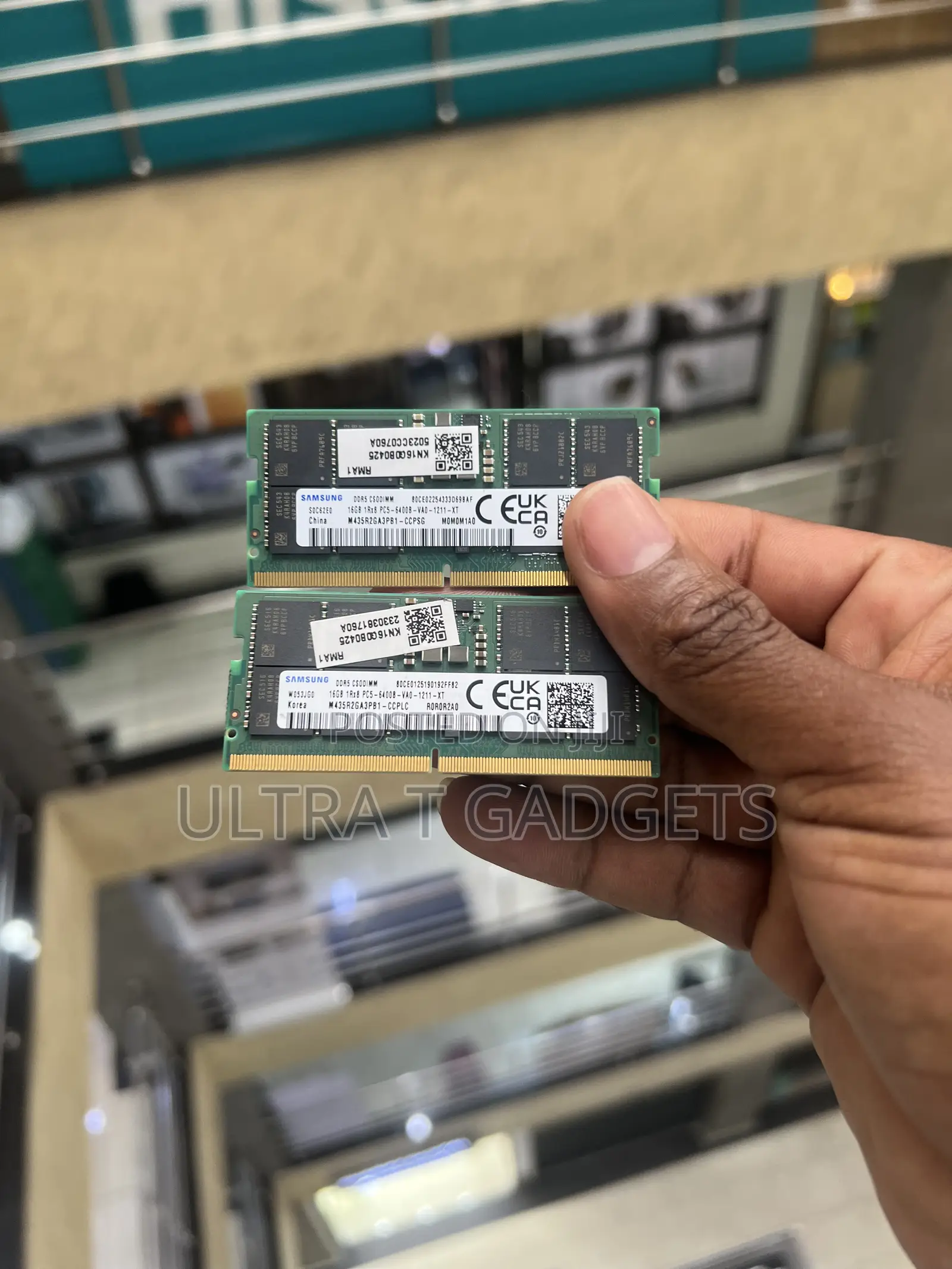 Samsung 16GB Ddr5 Laptop Ram 6400mhz Sodimm