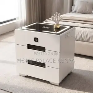 Night Stand; Stylish Bedside Table With Drawers for Modern Bedroom