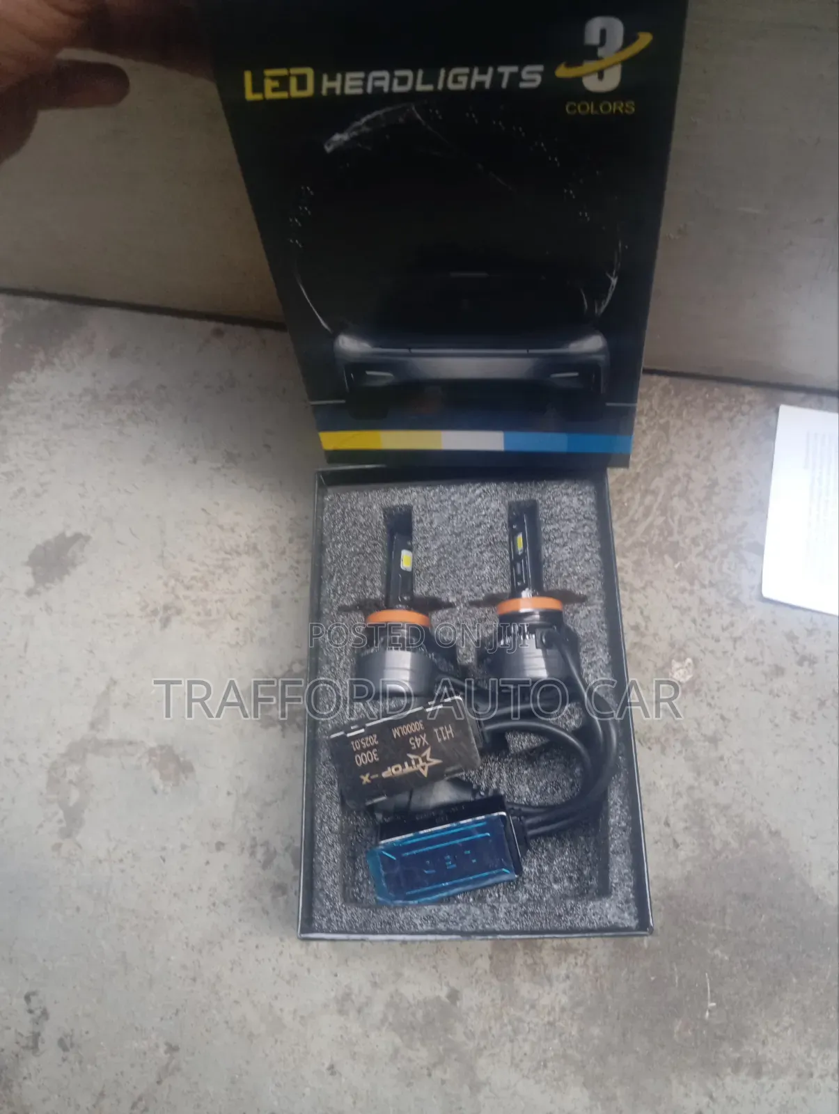 Led Headlight 3 Colours