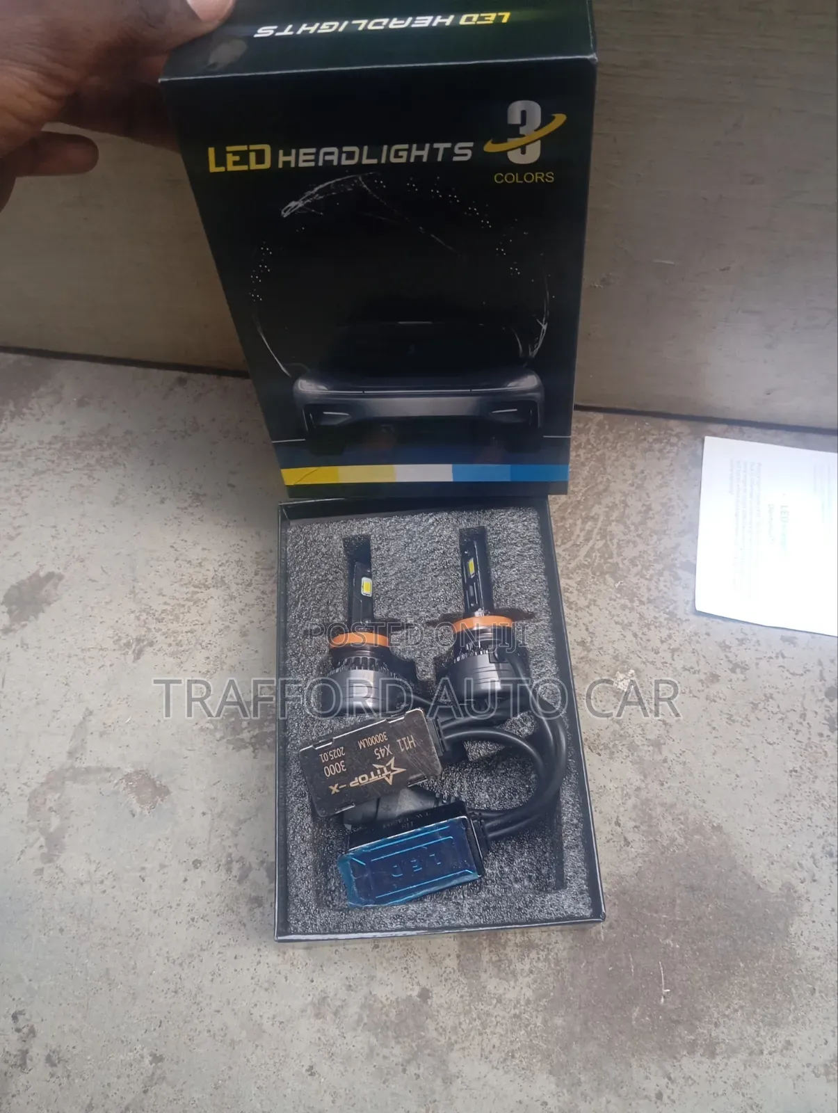 Led Headlight 3 Colours