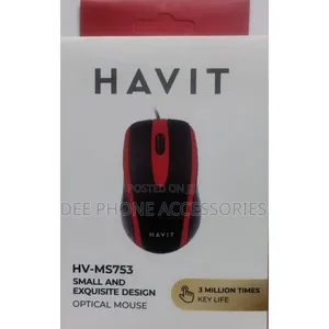 Havit Ms753 PC Series Wired Optical Mouse