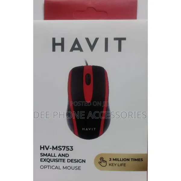 Havit Ms753 PC Series Wired Optical Mouse