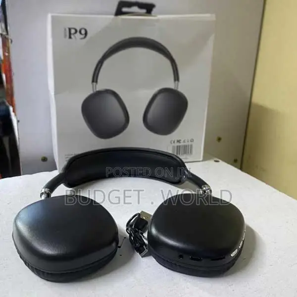 Foldable Design and Lightweight P9 Wireless Bluetooth Headphones