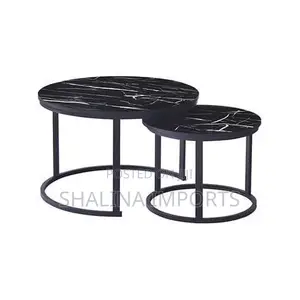 MDF Nesting Coffee Table – Black Finish