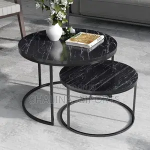 MDF Nesting Coffee Table – Black Finish