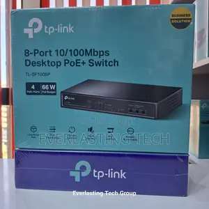 TP-Link TL-SF1008P 8-Port 10/100Mbps 4 Port PoE Switch