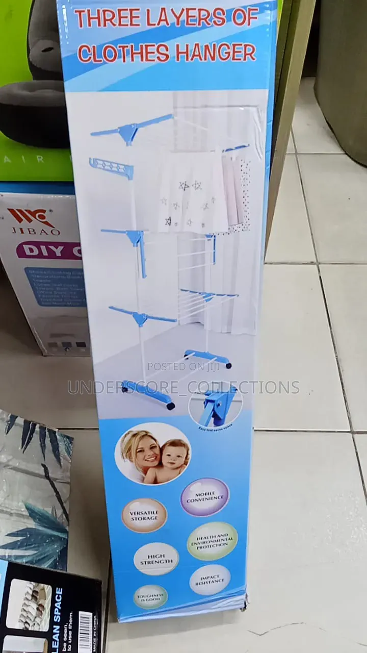 3 Layer Clothes Hanger/ Drying Rack
