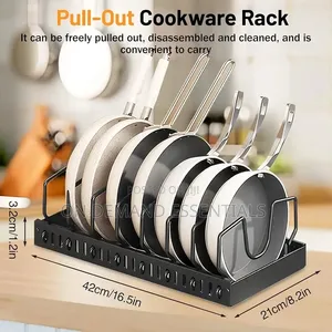 Heavy Duty Pull-Out Pot & Pan Organizer