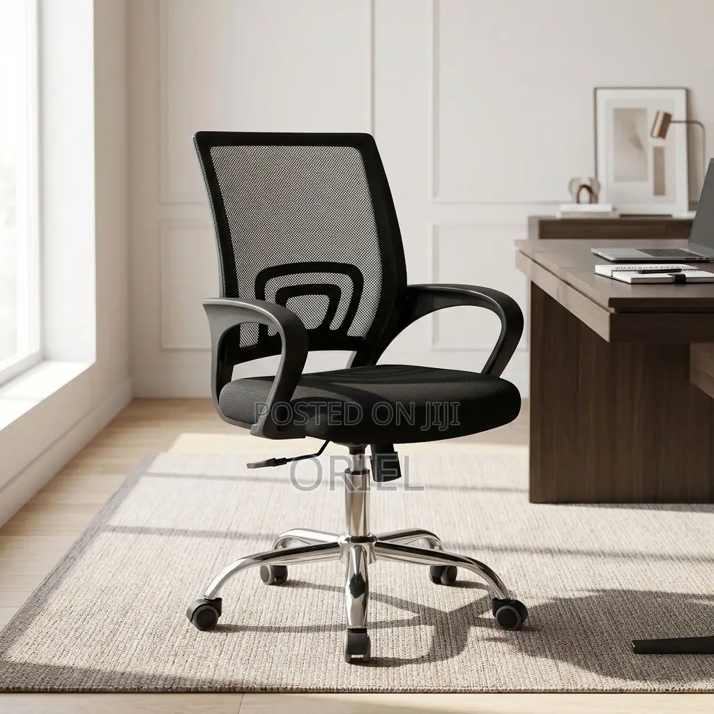 Office Chair : Clerical Mid Back Staff Chair