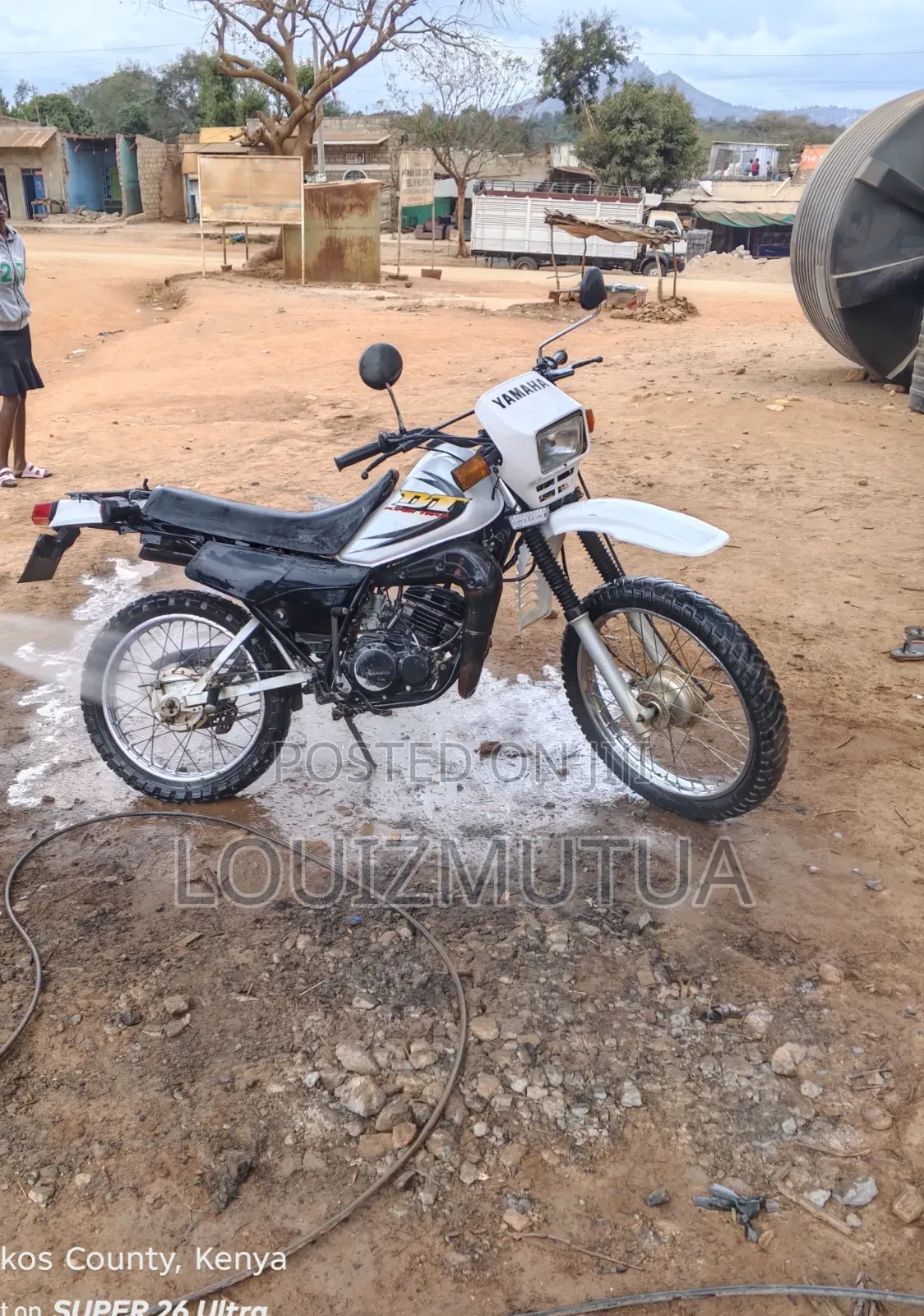 Yamaha DT175 2016 White