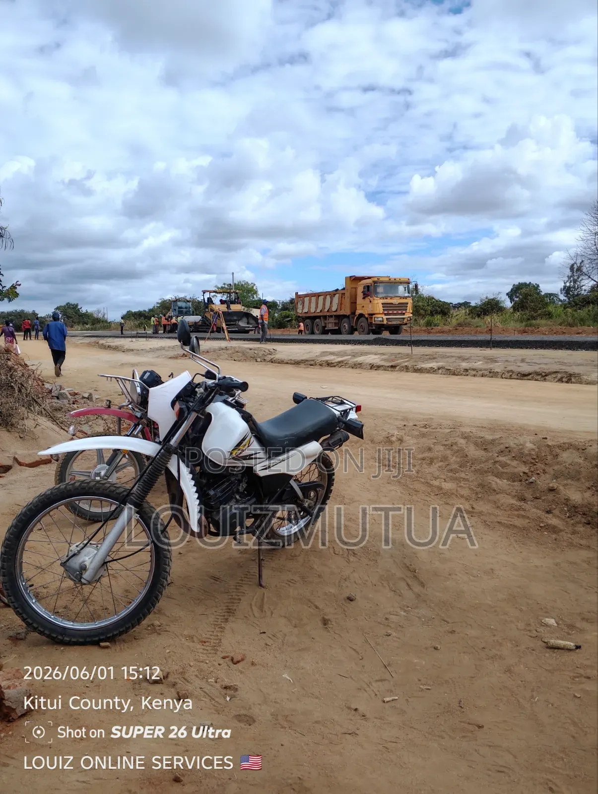 Yamaha DT175 2016 White