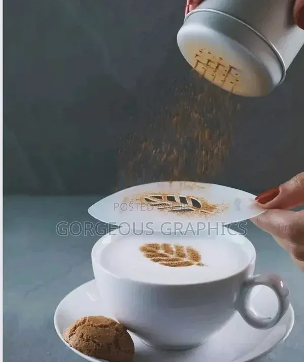 Precisely Cut Coffee Pattern Maker