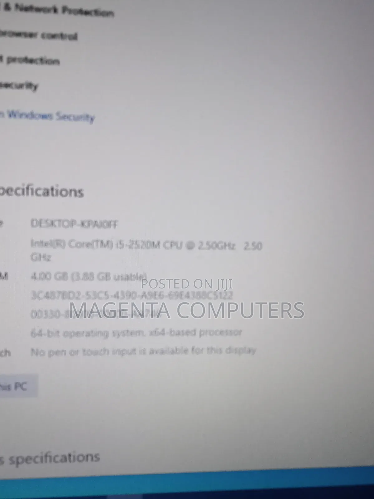 Laptop Dell Latitude E6420 4GB Intel Core i5 HDD 160GB