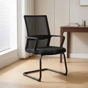 Office Chair : Sled Base Clerical Mesh Chair