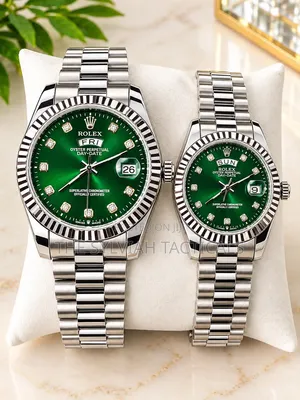 Rolex Couple Watches 
Stainless Steel
Water Resistant 
Date Display