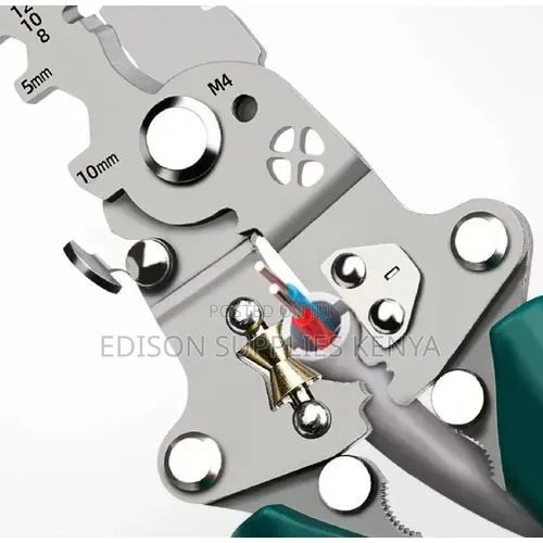 OUSHIDA Multifunctional Wire Stripper Pliers 8", Crimper, Shearing