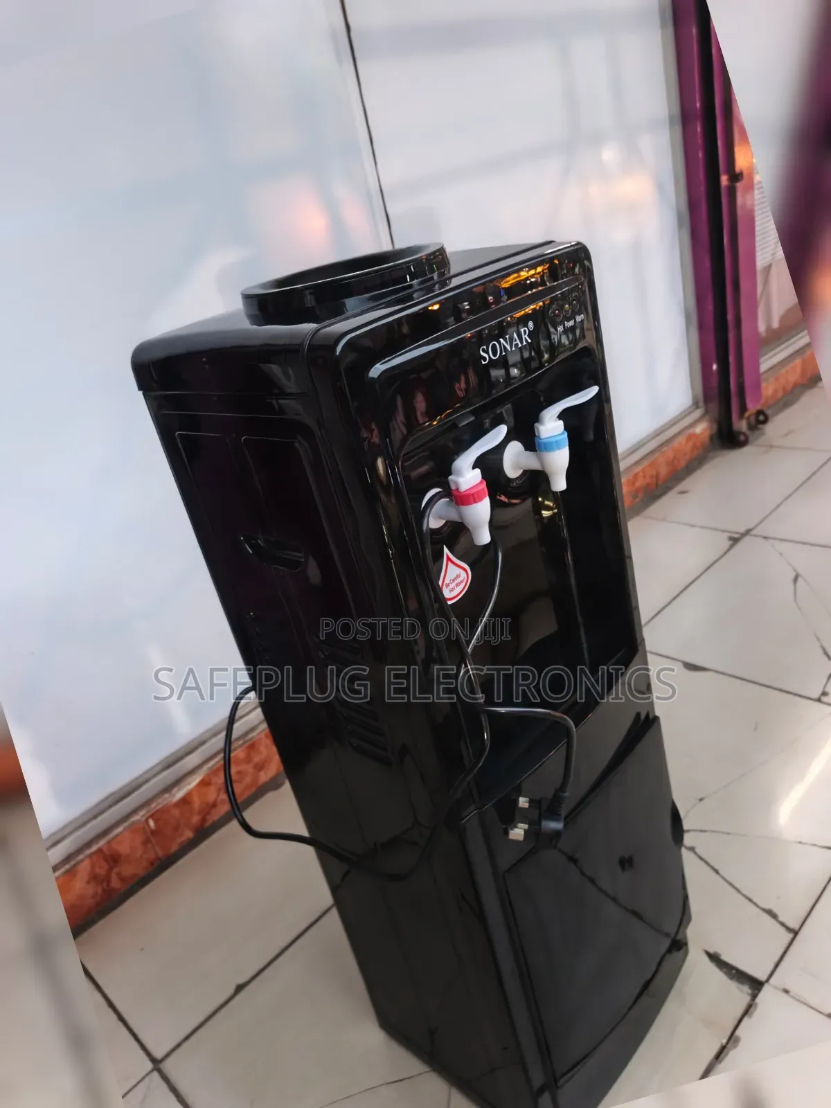 Sonar B3 Hot and Normal Free Standing Water Dispenser - Black