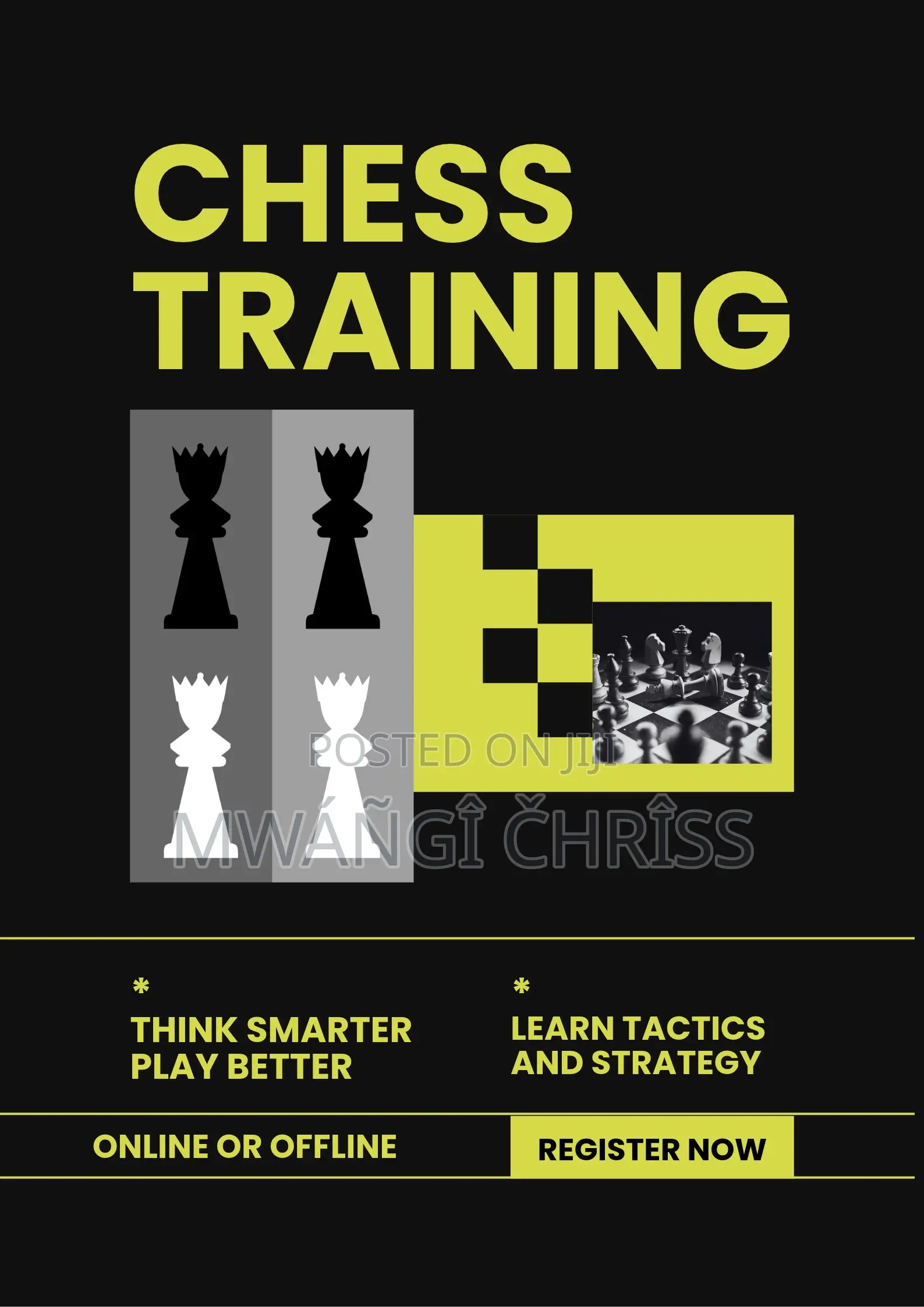 Online and Physical Chess Tutorials